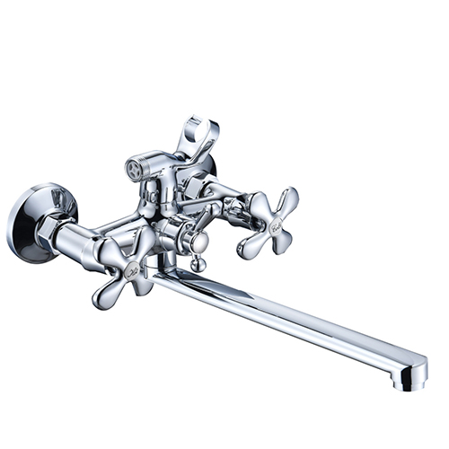 Смеситель &quot;Aquattro Q01-0701&quot; двухручковый для ванны