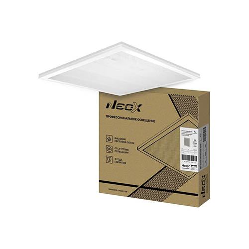 Панель универсальная ДВО-02 3665-ПРИЗМА 36Вт 6500К 595х595мм "NEOX"