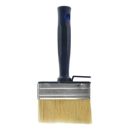 Кисть макловица 30*100мм, светлая смешанная искусственная щетина, пластиковая ручка, Decor Black Edition