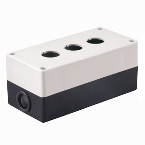 Корпус КП103, для кнопок 3места, белый "ИЭК"