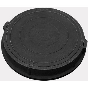 Люк полимерно-композитный тип "с", черный, до 12500кг