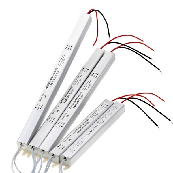 Драйвер (трансформатор) &quot;ZF-24-12&quot; для светодиодн. ленты 24Вт, 12В, 2A, IP20, 172*18*18мм