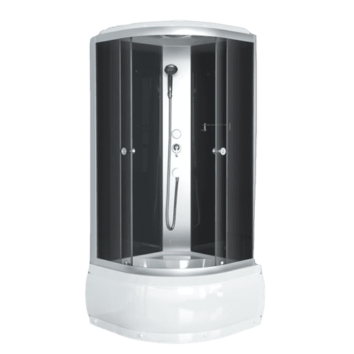 Душевая кабина "Zili Do S6024/80 Сорренто", поддон акриловый, высокий, 800*800*2150мм
