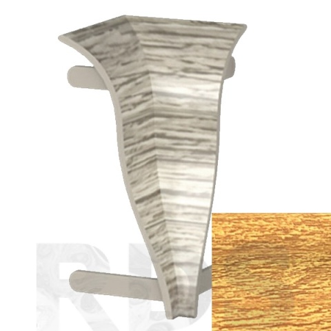 Угол внутренний, "Дуб светлый-50", 1уп (2шт)