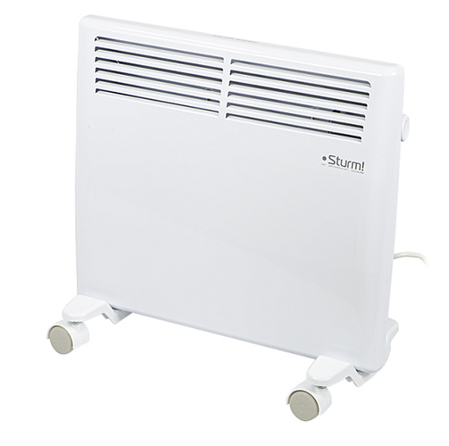 Конвектор Sturm!, 1000Вт, X-shape, колёса, мех термост, напол,защ от перегр/опрокид