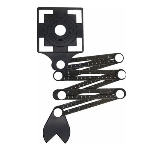 Универсальный шаблон плиточника с угловым фиксатором, 6 линеек, 1 трафарет!!!