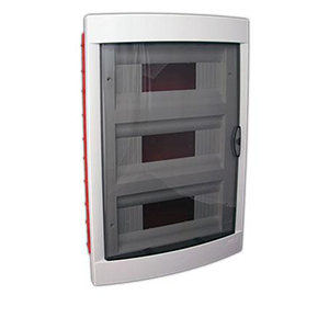 Бокс пластиковый встраиваемый на 36 модулей VIKO IP40 белый