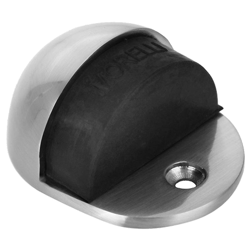 Ограничитель дверной "DS1 SN", напольный, "Никель матовый"