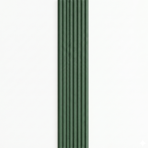 Рифленая панель CS4002, 200*3000*12мм, изумруд