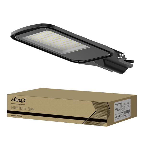 Светильник светодиодный консольный ДКУ-02, 125Вт, 220В, 5000K IP65, 13125Лм "NEOX"