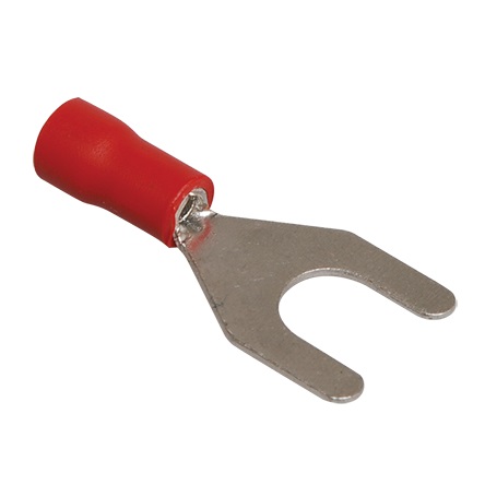 Наконечник НВИ1,25-4 вилка, сечение: 0,5-1,5мм2 "ИЭК" 10шт