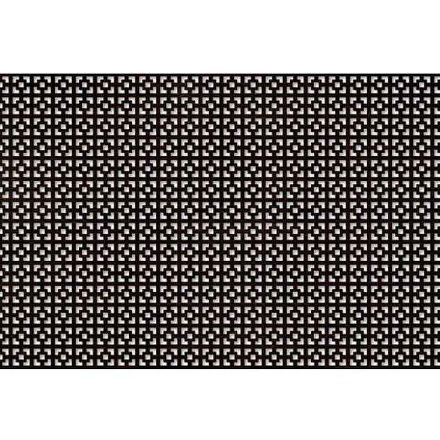 Перфорированная панель ХДФ  &quot;Дамаско&quot;, &quot;Венге&quot;, 3*600*1200мм