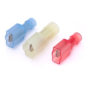 Разъем плоский плоский полностью изолированный РПИ-П(н) 6,0-6,3 папа, "КВТ" сечение: 4,0-6,0мм2, размер контакта: 6.3*0,8мм, манжета: желтый нейлон 100шт