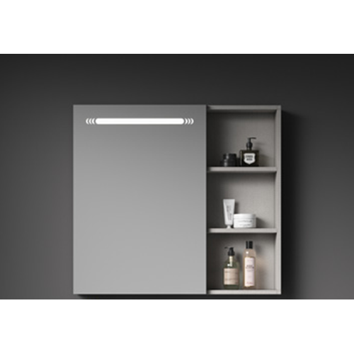 Шкаф с зеркалом Solomon 160-80, бежевый, 800мм