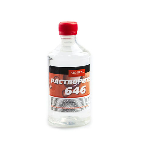 Растворитель №646 "АДМИРАЛ, 0,5л