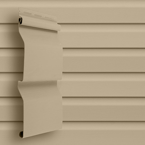 Сайдинг Корабельная доска "Grand Line Standart" 3000*238(203)мм, бежевый