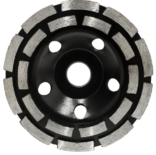 Чашка "Гранит" алмазная 125-22,23мм, двухрядная