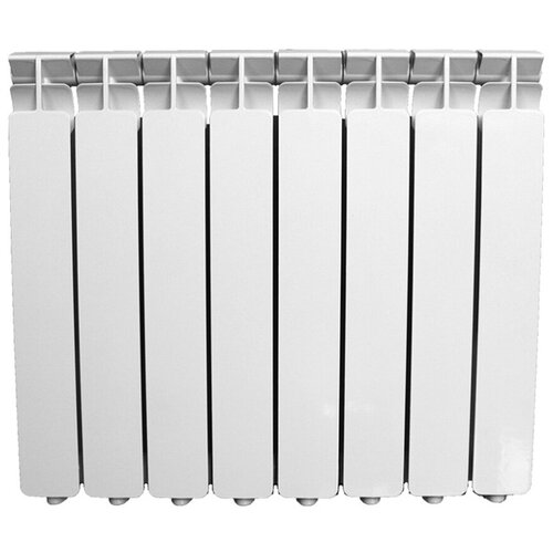 Радиатор алюминиевый "Оазис Pro-500", 8 секций