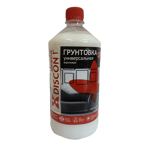 Грунт универсальный с антисептиком "Ореол Дисконт", полиакриловый, 1кг
