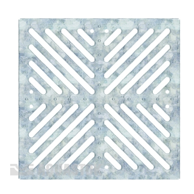 Решетка дождеприемника оцинкованная 300*300мм "Aquastok", А15