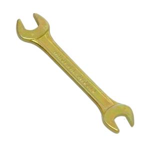 Ключ "Сибртех" рожковый желтый цинк, 12*13мм