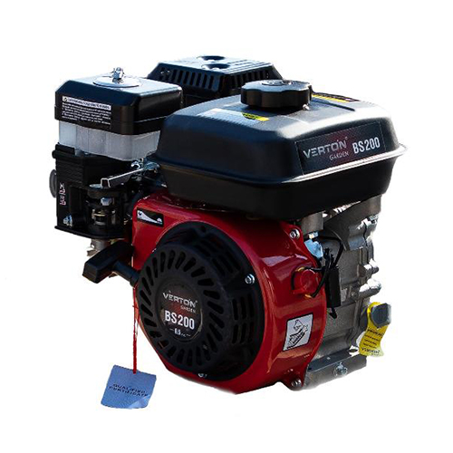 Двигатель бензиновый четырехтактный 200BS Garden, 6,5 л.с., 20мм "Verton"