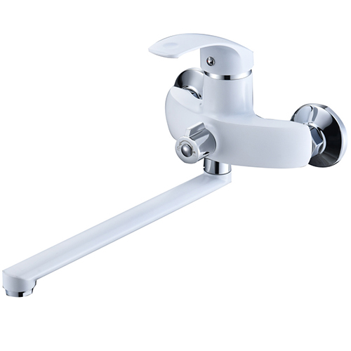 Смеситель &quot;Aquattro Q01-3401&quot; одноручковый для ванны, белый