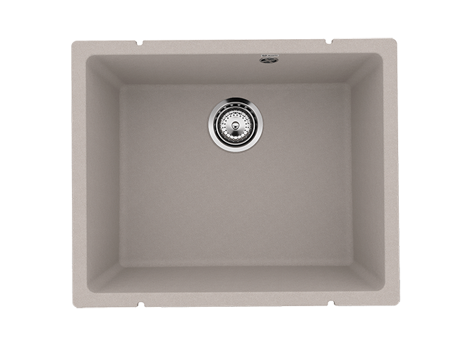 Мойка искусственого гранита "Ulgran Quartz Underground", 550*450*200мм "прямоугольная", под столешницу, песок