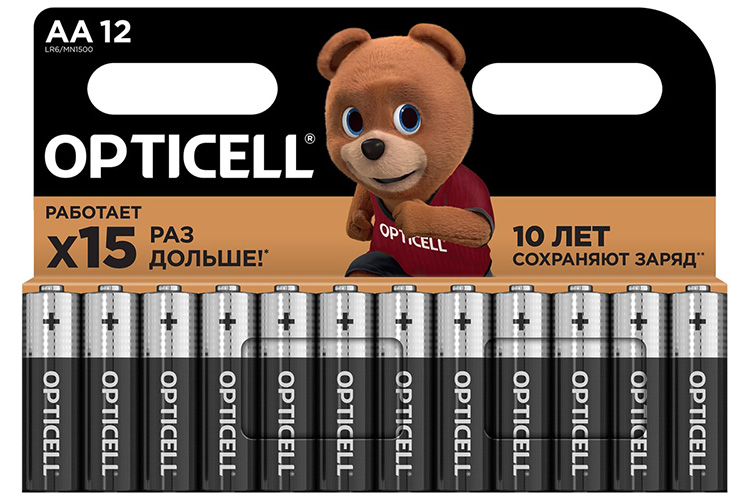 Эл.питания Opticell Basic LR6 (АА) к-т 12шт  1/12