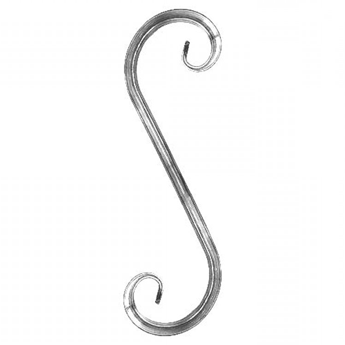 В7.4 Вензель 900х230мм, d15мм, труба профильная