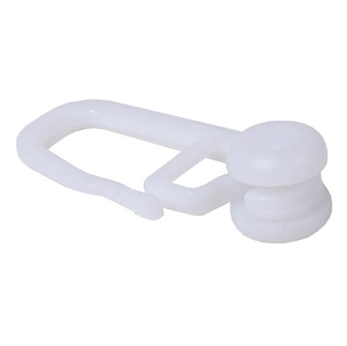 Крючок -ролик "MAGELLAN" белый, 20шт