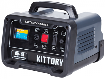 Зарядное устройство "Kittory" BC- 15, напряжение 12/24В, 20-150Ач, 220В