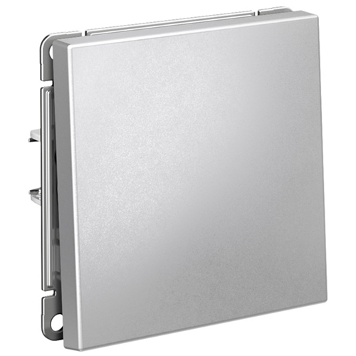 Переключатель 1-кл. с/п, перекрестный, механизм (без рамки), ARTGALLERY алюминий