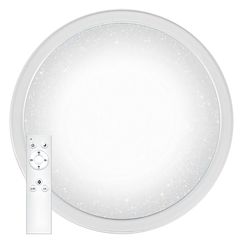 Светильник светодиодный  70Вт, 220В, 5300Лм, 3000-6500К, с пультом, белый "Feron Starlight" "AL5000"