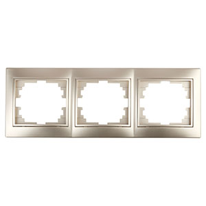 Рамка 3-ая, "Plano intro", шампань, горизонтальная