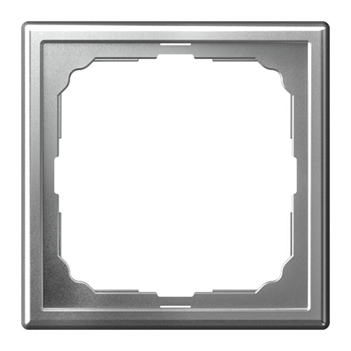 Рамка 1-постовая, универсальная, ARTGALLERY алюминий