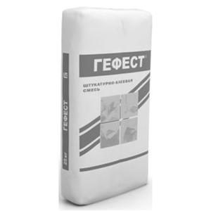 Штукатурно-клеевая смесь "Гефест" 25кг