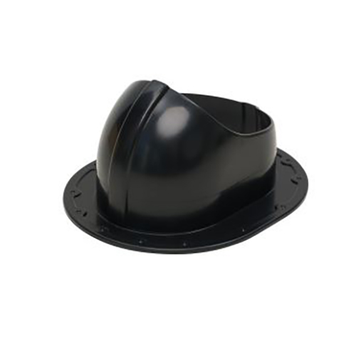 Элемент проходной пластиковый SPTS для фальцевой кровли, черный