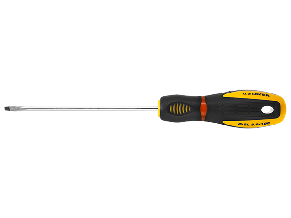 Отвертка &quot;Stayer&quot; &quot;Profi&quot; Cr-Mo8,0* 150мм, двухкомпонентная, намагничепнная ручка!!!