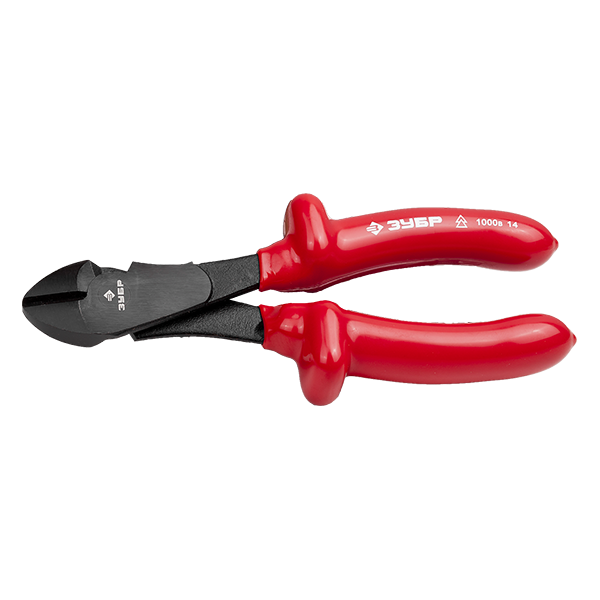 Бокорезы Зубр "Электрик" усиленные 170мм, двухкомпонентные рукоятки