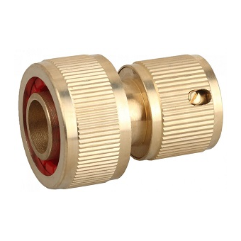 Соединитель "GRINDA EXPERT" шланг-насадка латунный с автостопом, d=1/2"!!!