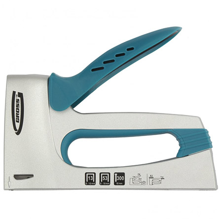 Степлер "Gross" мебельный, алюминиевый корпус