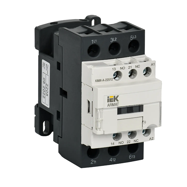 Контактор ARMAT КМИ-A 22512 LC1D 25А 230В/АСЗ 1НО/1НЗ (1/50) "ИЭК"