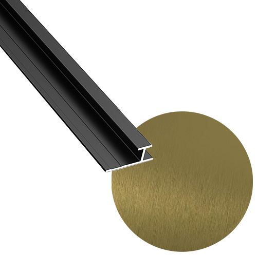 Профиль соединяющий - LJ8002-9мм, бронзовое золото, 3м