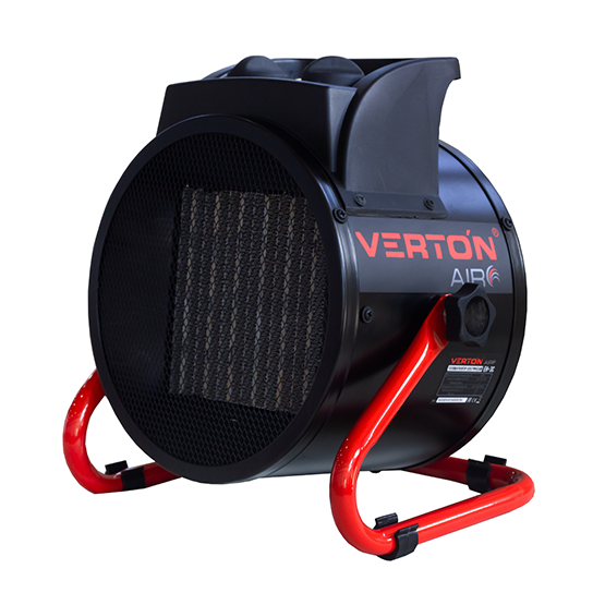 Тепловентилятор бытовой мощность 3000Вт, EH-3C 220В, 330м3/час, квадратный, "Verton Air"