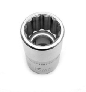 Головка &quot;Stels&quot; торцевая двенадцатигранная, 12мм, 1/2&quot;