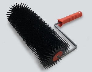 Валик игольчатый для наливных полов макси "DECOR Profi", 400мм, высота иглы 28мм