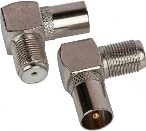 Переходник Simple RS-A04 гнездо F-штекер "Эра"