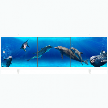 Экран для ванны "Дельфины", 1,48м
