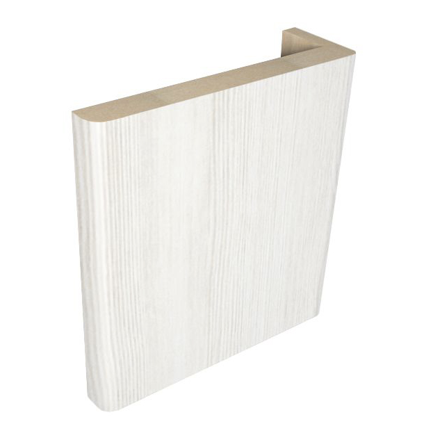 Наличник дверной плоский, 70*2150*8мм, телескопический , ПВХ "Ясень снежный" ФлайДорс